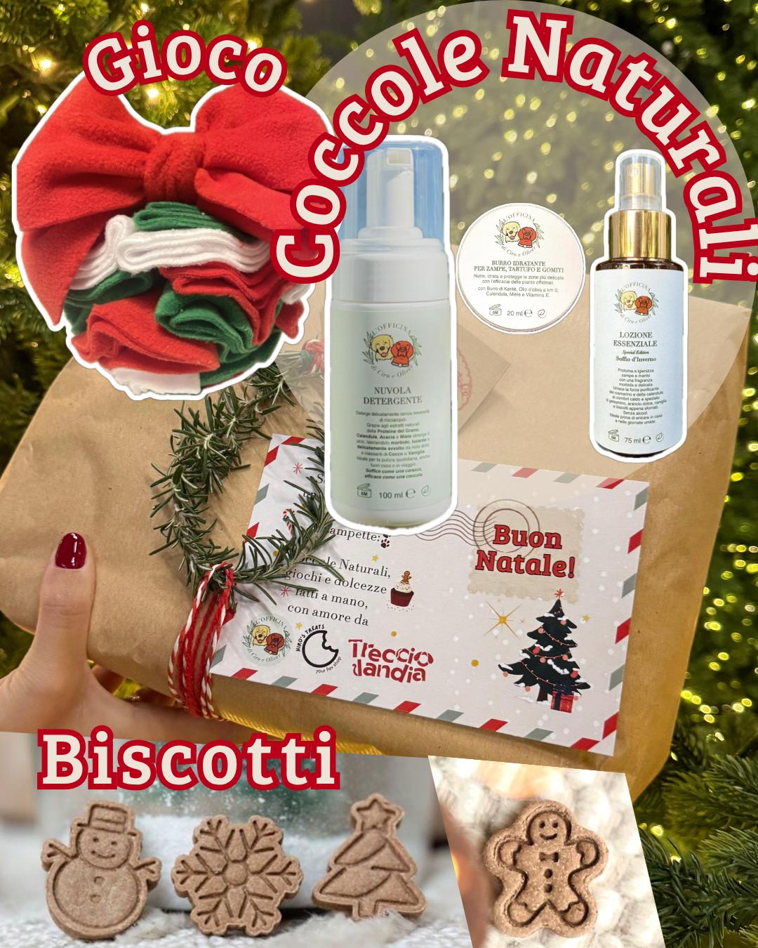 Box con 3 Coccole Naturali + Snuffle ball
